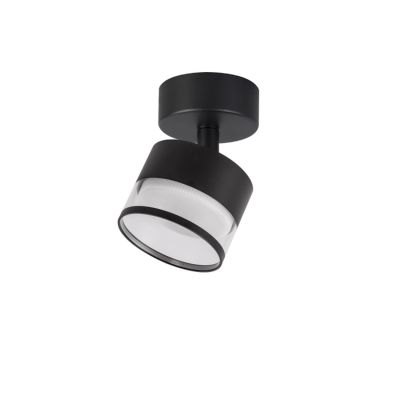 Light Prestige Kendal lampa podsufitowa 1x7 W czarna LP-6331/1WS TR/BK