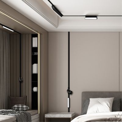 Light Prestige Magnetic Slim łącznik T czarny LP-656-MAG SLIM łącznik T SM BK
