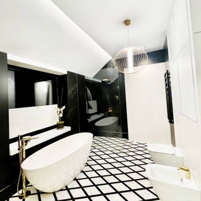 Light Prestige Treviso lampa wisząca 1x28 W złota LP-798/1PLGD