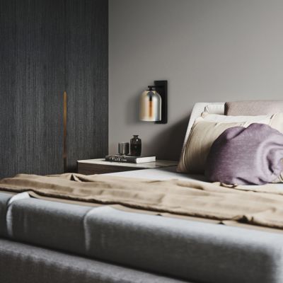 Light Prestige Elaris kinkiet 1x15 W bursztynowy LP-8103/1W AM