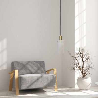 Light Prestige Tirana lampa wisząca 1x40 W biała LP-945/1PWH