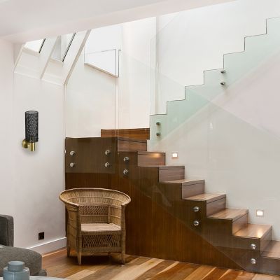 Light Prestige Tirana kinkiet 1x40 W czarny/złoty LP-945/1WBK