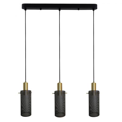 Light Prestige Tirana lampa wisząca 3x40 W czarna LP-945/3LBK