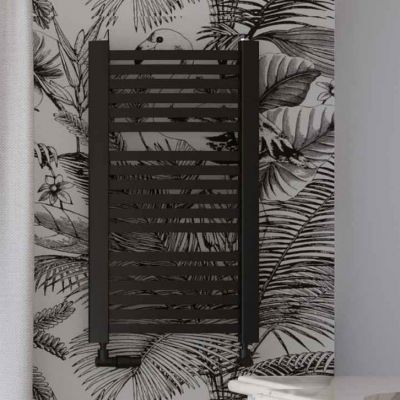 Luxrad Kastor grzejnik łazienkowy dekoracyjny 94,5x58 cm czarny KAS09450580S040