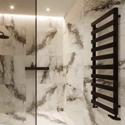 Luxrad Scala New grzejnik łazienkowy dekoracyjny 123x50 cm grafit SCN12300500S007