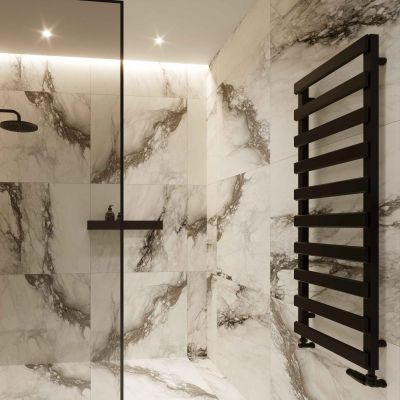 Luxrad Scala New grzejnik łazienkowy dekoracyjny 84x40 cm grafit SCN08400400S007