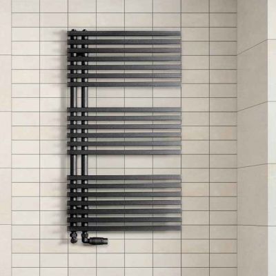 Luxrad Typ E grzejnik łazienkowy dekoracyjny 88,3x50 cm grafit TPE08830500S007