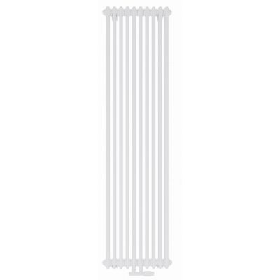 Luxrad Columnus 2 grzejnik dekoracyjny 180x29 cm podłączenie dolne biały COL2180002909016ZDC