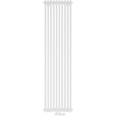 Luxrad Columnus 2 grzejnik dekoracyjny 180x47 cm podłączenie dolne biały COL218004709016ZDC