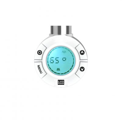 Luxrad Kastor Elektro grzejnik elektryczny 76,5x48 cm biały z grzałką (KAST7654809003ERG, GLX200B)