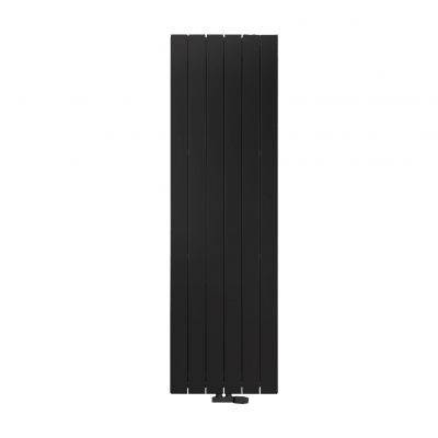 Luxrad Niagara Pojedyncza grzejnik dekoracyjny 165,5x44,5 cm podłączenie dolne czarny mat NIA16504459005MATZDC