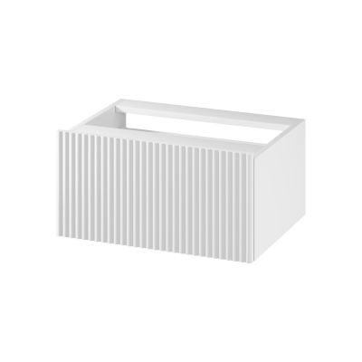 Meissen Keramik Kontra szafka 60x45x30 cm boczna wisząca biała S1004-001