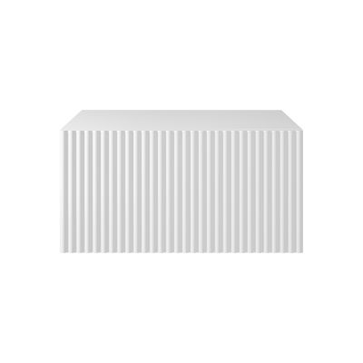 Meissen Keramik Kontra szafka 60x45x30 cm boczna wisząca biała S1004-001