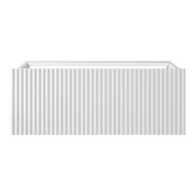 Meissen Keramik Kontra szafka 80x45x30 cm boczna wisząca biała S1004-003