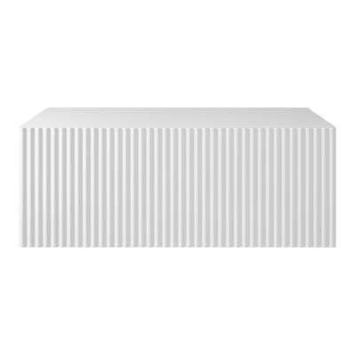 Meissen Keramik Kontra szafka 80x45x30 cm boczna wisząca biała S1004-003