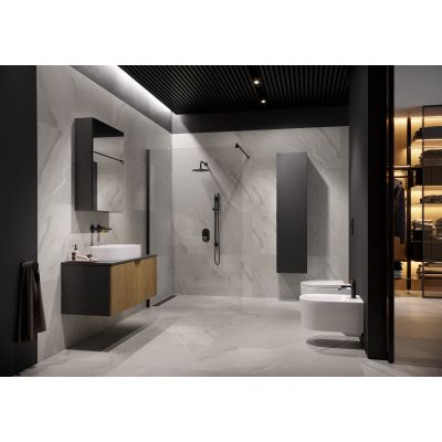 Meissen Keramik Werta szafka z blatem 79,8x45x42,1 cm podumywalkowa wisząca antracyt S1005-009