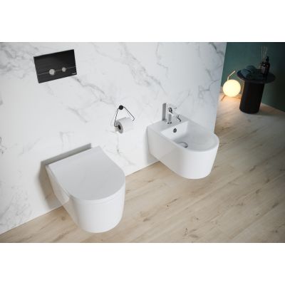 Meissen Keramik Werta deska sedesowa wolnoopadająca biała K691-007