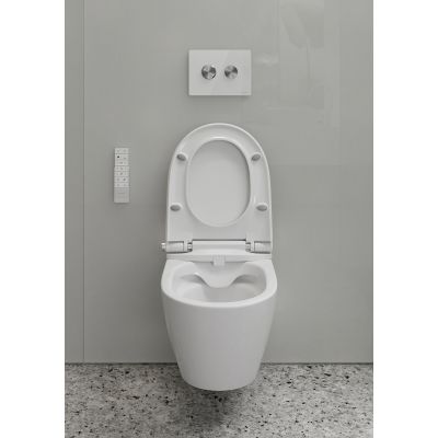 Meissen Keramik Genera Comfort Oval toaleta myjąca wisząca biała S701-511