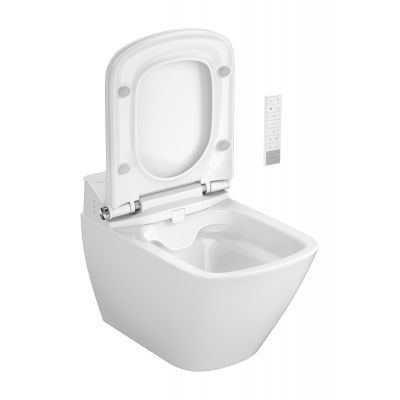 Meissen Keramik Genera Comfort Square toaleta myjąca wisząca biała S701-512