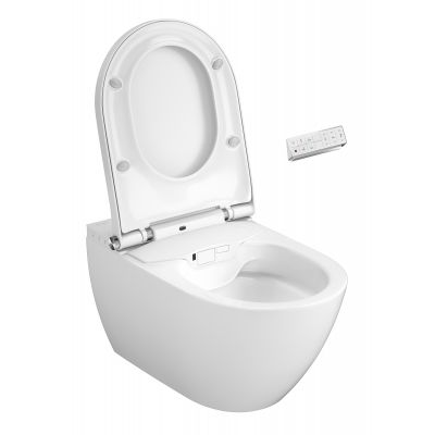 Meissen Keramik Genera Ultimate Oval toaleta myjąca wisząca biała S701-513
