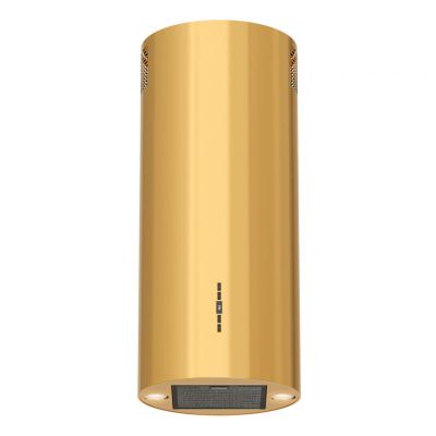 Maan Elba W35 okap kuchenny 35 cm kominowy złoty połysk OELBW835J4KS.S3CZ.SA.ZL3_EO