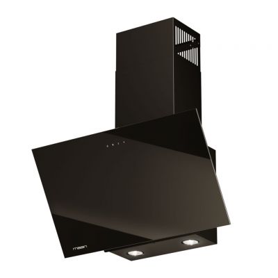Okap przyścienny 59.5 cm czarny Maan Vertical