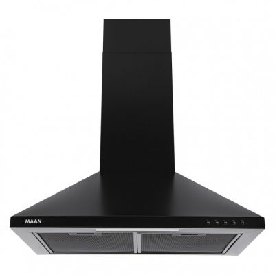 Maan Vela okap kuchenny 49,6 cm kominowy czarny OVL250DEPC.S3CZ.MC_EO