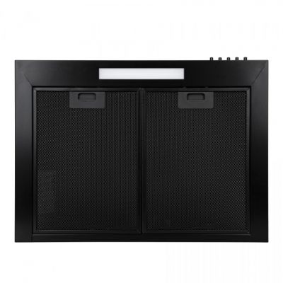 Maan Vela okap kuchenny 49,6 cm kominowy czarny OVL250DEPC.S3CZ.MC_EO