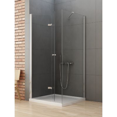New Trendy New Soleo kabina prysznicowa 70x100 cm prostokątna lewa chrom połysk/szkło przezroczyste D-0147A/D-0089B