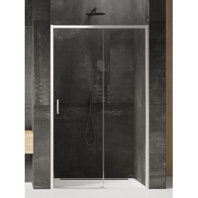 New Trendy Prime drzwi prysznicowe 110 cm rozsuwane chrom połysk/szkło przezroczyste D-0301A