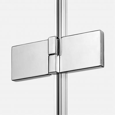 New Trendy Avexa drzwi prysznicowe 100 cm uchylne prawe chrom połysk/szkło przezroczyste EXK-1446