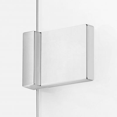 New Trendy Avexa kabina prysznicowa 80x90 cm prostokątna chrom połysk/szkło przezroczyste EXK-1516