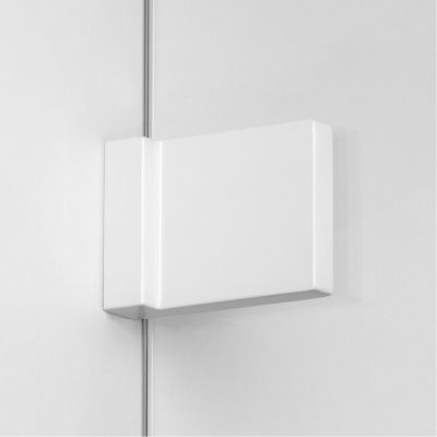 New Trendy Avexa White kabina prysznicowa 100x80 cm prostokątna biały mat/szkło przezroczyste EXK-2764