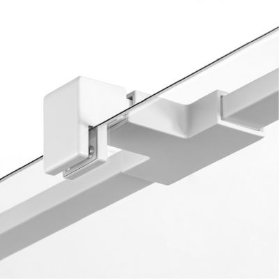 New Trendy Avexa White kabina prysznicowa 100x80 cm prostokątna lewa biały mat/szkło przezroczyste EXK-2859