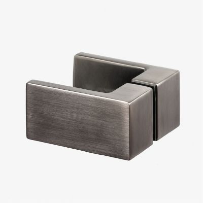 New Trendy Avexa kabina prysznicowa 110x70 cm prostokątna prawa gunmetal szczotkowany/szkło przezroczyste EXK-3306