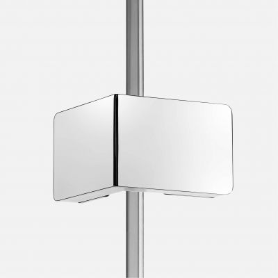 New Trendy Eventa ścianka prysznicowa walk-in 100 cm chrom połysk/szkło przezroczyste EXK-4667