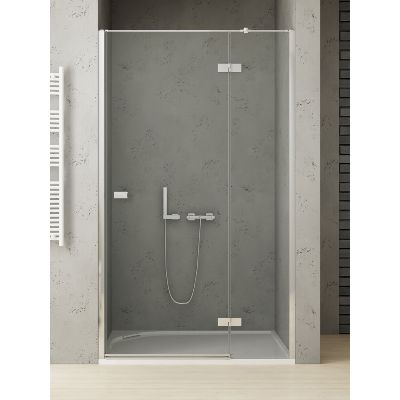 New Trendy Reflexa drzwi prysznicowe 110 cm wnękowe prawe chrom/szkło przezroczyste EXK-5064