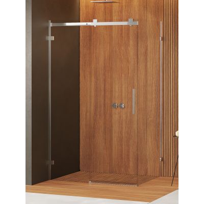 New Trendy Softi X kabina prysznicowa 100x80 cm prostokątna lewa chrom połysk/szkło przezroczyste EXK-5271