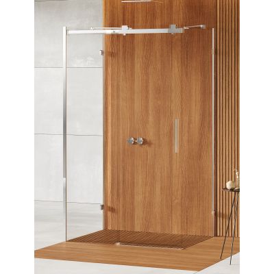 New Trendy Softi X kabina prysznicowa 100x100 cm kwadratowa lewa chrom połysk/szkło przezroczyste EXK-5325