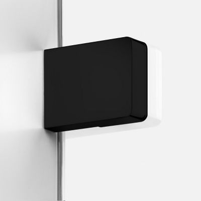 New Trendy Softi X Black kabina prysznicowa 130x80 cm prostokątna prawa czarny mat/szkło przezroczyste EXK-5444