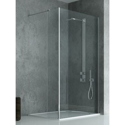 New Trendy New Modus ścianka prysznicowa walk-in 160 cm chrom połysk/szkło przezroczyste EXK-5478