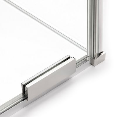 New Trendy Smart kabina prysznicowa 160x80 cm prostokątna chrom połysk/szkło przezroczyste EXK-6616