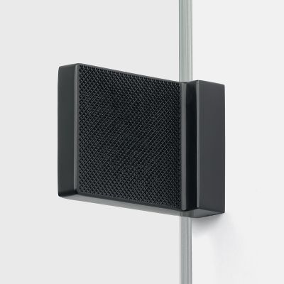 New Trendy Avexa Black XR drzwi prysznicowe 110 cm uchylne lewe czarny mat/szkło przezroczyste EXK-6841