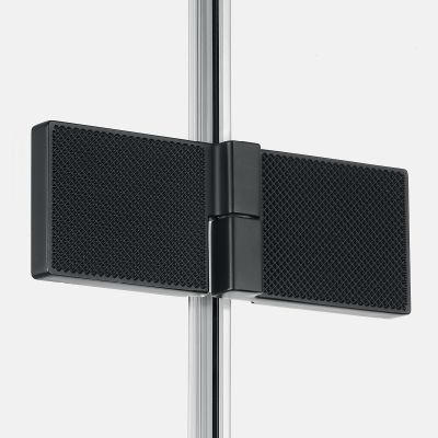 New Trendy Avexa Black XR kabina prysznicowa 100x100 cm kwadratowa lewa czarny mat/szkło przezroczyste EXK-6864