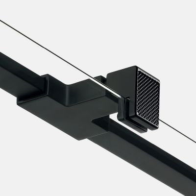 New Trendy Avexa Black XR kabina prysznicowa 120x100 cm prostokątna czarny mat/szkło przezroczyste EXK-6931