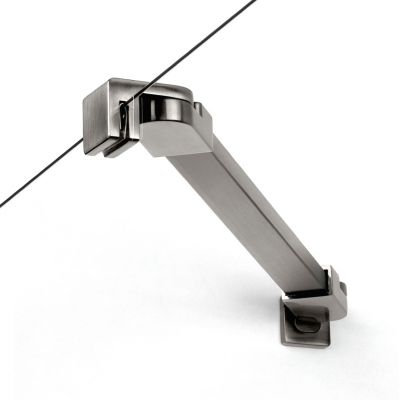 New Trendy New Soleo Gunmetal Brushed ścianka prysznicowa walk-in 110 cm grafitowy szczotkowany/szkło przezroczyste K-2278