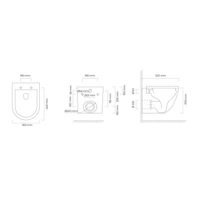 Zestaw Grohe Rapid SL stelaż podtynkowy 3w1 z przyciskiem Start czarnym i miską Oltens Hamnes z deską wolnoopadającą (38539001, 42013000, 45100000, 38964KF0)