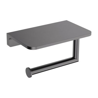 Omnires Modern Project uchwyt na papier toaletowy antracyt szczotkowany MP60511AT