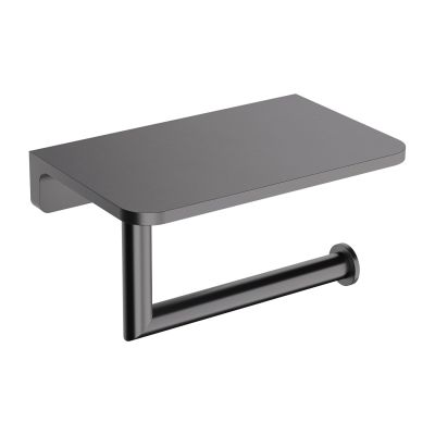 Omnires Modern Project uchwyt na papier toaletowy antracyt szczotkowany MP60511AT