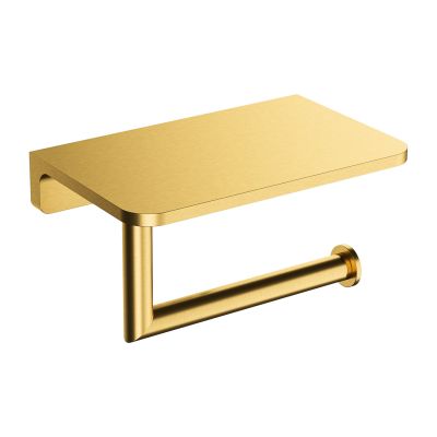 Omnires Modern Project uchwyt na papier toaletowy złoty MP60511GLB